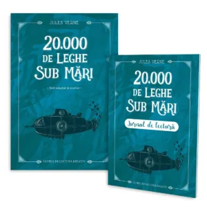 20.000 de leghe sub mari cu jurnal de lectura