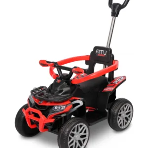 ATV Ride On fara pedale Toyz Movix Red cu maner parental