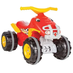 ATV copii fara pedale Pilsan Cengaver red white recomandat copiilor de la 3 ani