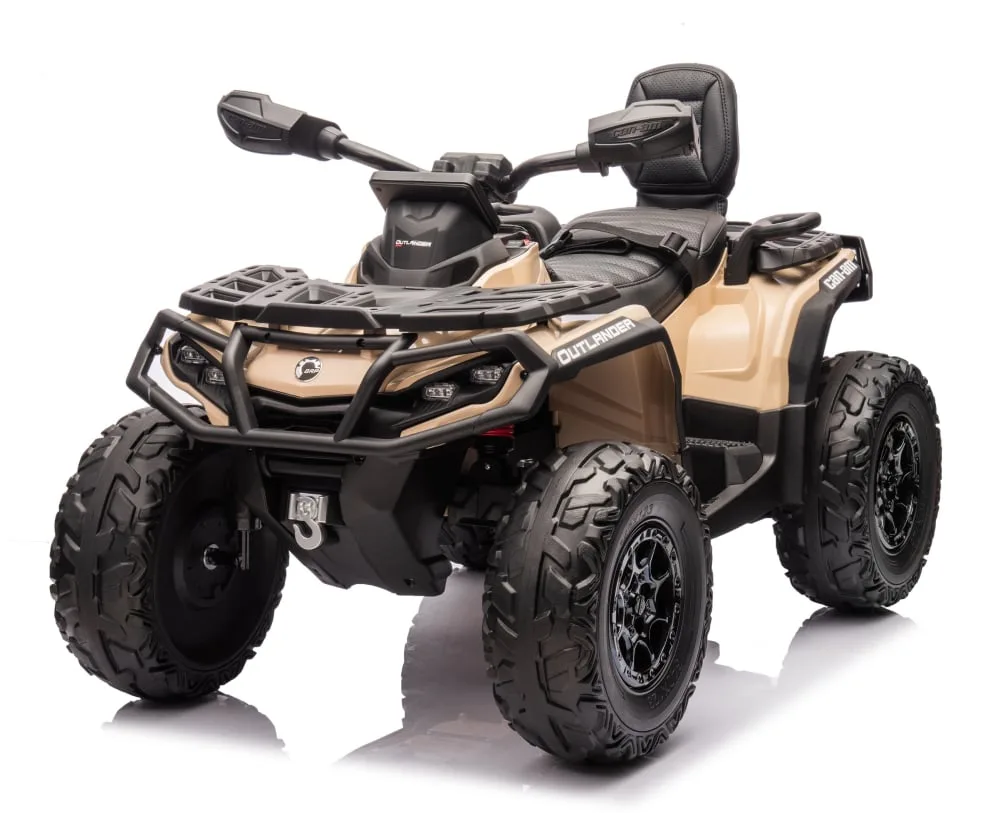 ATV electric pentru 2 copii Can Am Outlender 800W 24V Bombardier