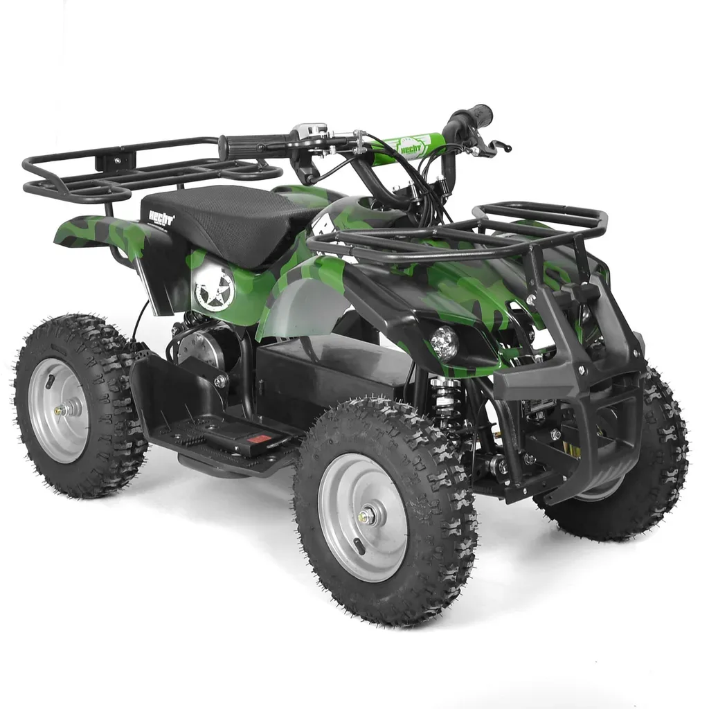ATV electric pentru copii Kinderauto ArmyGreen Quad 1000W 36V 12Ah
