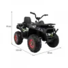 ATV electric pentru copii Novokids Desert Rider Camuflaj cu acumulator