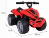 ATV electric pentru copii Novokids Mini Monster Rosu cu acumulator