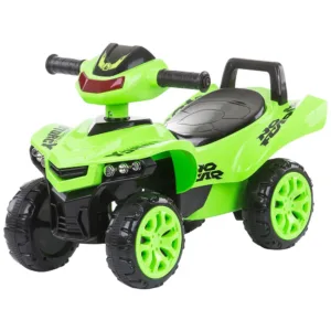 ATV pentru copii fara pedale Chipolino Green cu spatiu de depozitare sub sezut