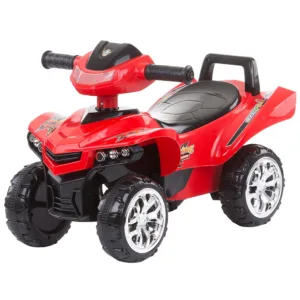 ATV pentru copii fara pedale Chipolino Red cu spatiu de depozitare sub sezut