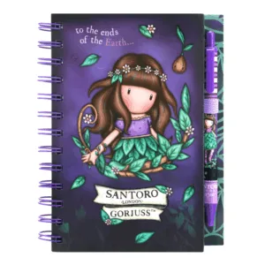 Agenda cu notite adezive Gorjuss To The Ends Of The Earth