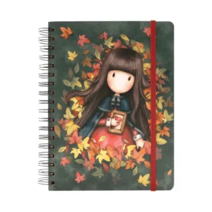 Agenda cu spira Gorjuss Autumn Leaves