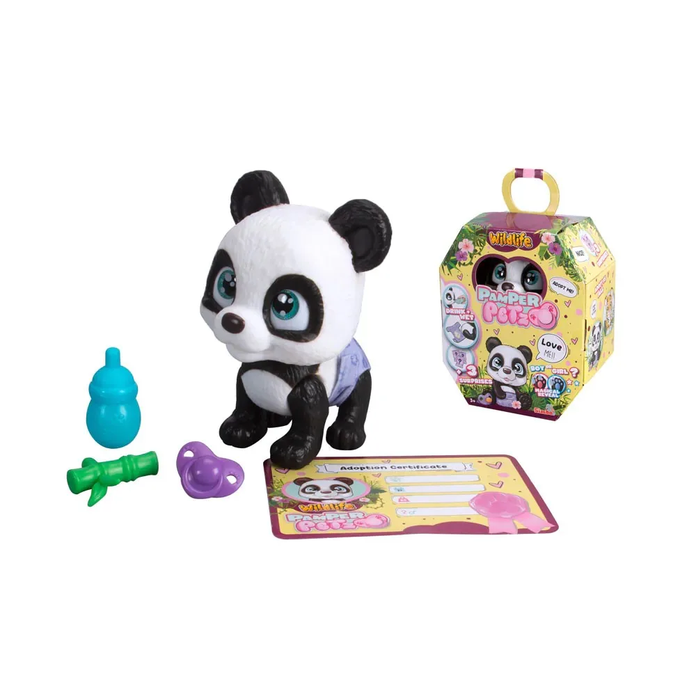 Animalut cu scutec Simba Pamper Petz Panda