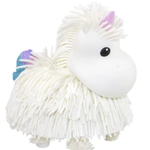 Animalut interactiv Jiggly Pets Rochelle Unicorn Alb