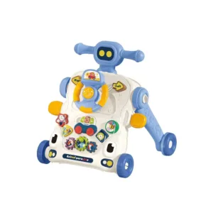 Antemergator 3 in 1 cu sunete Chipolino Car Albastru