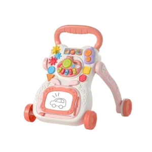 Antemergator cu sunete Chipolino Fun Game Roz