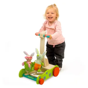 Antemergator din lemn Iepurasii saltareti