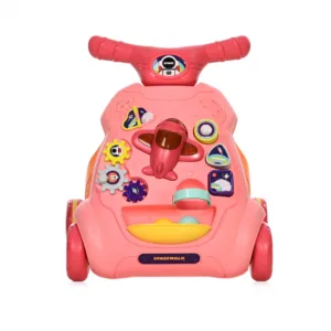 Antemergator multifunctional cu centru de activitati Space Pink