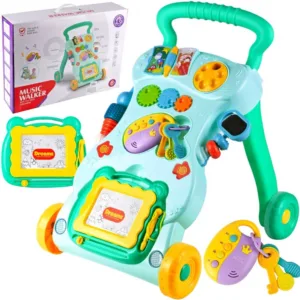 Antepremergator MalpPlay Green interactiv cu panou muzical si luminos