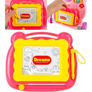 Antepremergator MalpPlay Pink interactiv cu panou muzical si luminos