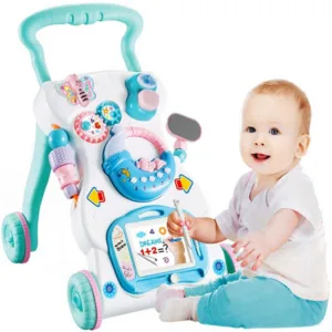 Antepremergator interactiv cu tablita de scris Blue Moon