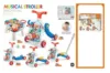 Antepremergator multifunctional 5 in 1 cu maner de impins Musical Stroller