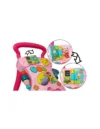 Antepremergator multifunctional LeanToys pentru bebe cu centru de activitati roz 5995