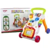 Antepremergator multifunctional pentru bebe cu centru de activitati multicolor LeanToys 2222