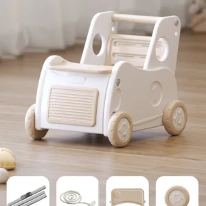 Antepremergator si vehicul de trasimpins pentru copii Nichiduta Garden Brown