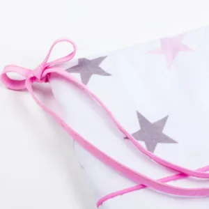 Aparatoare interioara pentru patut 180x30 cm White Stars