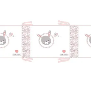Aparatoare laterala KikkaBoo 210 cm Pink Bunny
