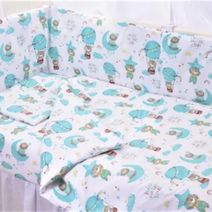 Aparatoare laterala patut 180x33 cm model Ursuleti in balon