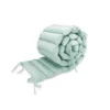 Aparatoare pentru patut MimiNu Cold Mint tip panou 180 cm din catifea