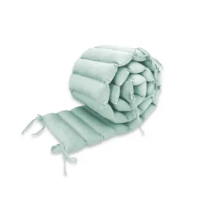 Aparatoare pentru patut MimiNu Cold Mint tip panou 180 cm din catifea