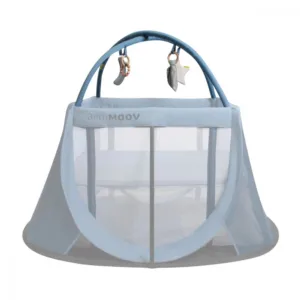 Arcada de jucarii pentru patut pliabil Aeromoov Blue Whale