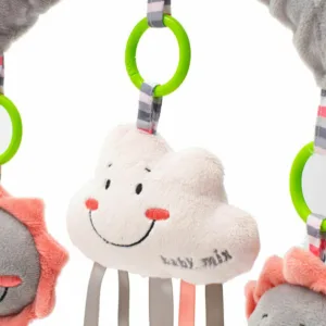 Arcada universala Baby Mix cu jucarii din plus Cloud