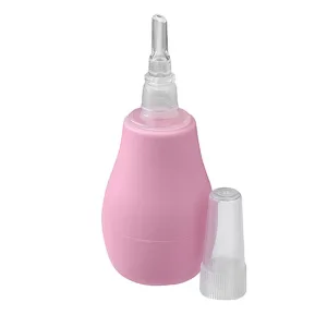 Aspirator nazal Baby Ono cu varf de silicon Roz