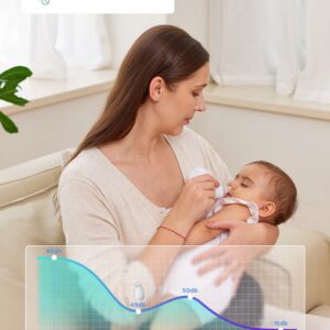 Aspirator nazal electric cu sunete si lumina Momcozy