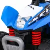 Atv electric pentru copii Honda 250X TRX 64x38x43 cm albastru 30W cu panou audio
