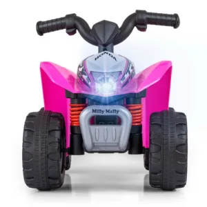 Atv electric pentru copii Honda Pink 30W 18-36 luni cu licenta