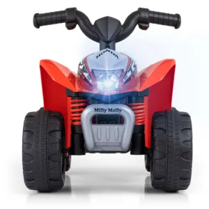 Atv electric pentru copii Honda Red 30W 18-36 luni cu licenta