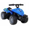 Atv electric pentru copii Little Monster TR1805 albastru 25W cu panou audio si acceleratie pe ghidon