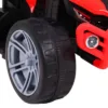 Atv electric pentru copii Little Monster TR1805 rosu 25W cu panou audio si acceleratie pe ghidon