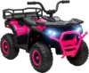 Atv electric pentru copii Nichiduta Desert XRobust 4x4 Speed Rose Red cu telecomanda
