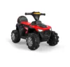 Atv electric pentru copii Nichiduta Race Red 35W cu scaun din piele