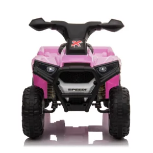 Atv electric pentru copii Nichiduta Racer X Pink 35W cu sunete pornire si muzica