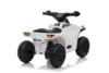 Atv electric pentru copii Nichiduta Racer X White 35W cu sunete pornire si muzica