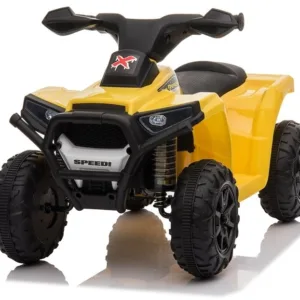 Atv electric pentru copii Nichiduta Racer X Yellow 35W cu sunete pornire si muzica