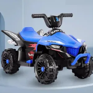 Atv electric pentru copii Nichiduta Super ATV Blue 35W cu lumini
