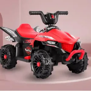 Atv electric pentru copii Nichiduta Super ATV Red 35W cu lumini