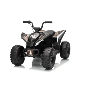 Atv electric pentru copii Nichiduta SuperMax Black cu echipare premium
