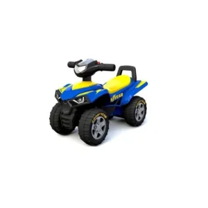 Atv fara pedale pentru copii R-Sport GoodYear 55Z-G Albastru actionat cu picioarele