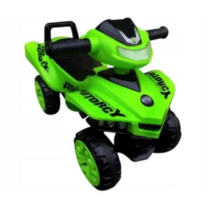 Atv pentru copii fara pedale R-Sport J5 verde cu protectie impotriva rasturnarii