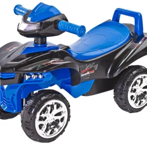 Atv pentru copii fara pedale Toyz Mini Raptor Albastru cu melodii
