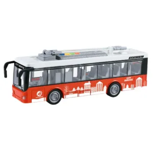 Autobuz City Cervice cu sunete si lumini 1:16